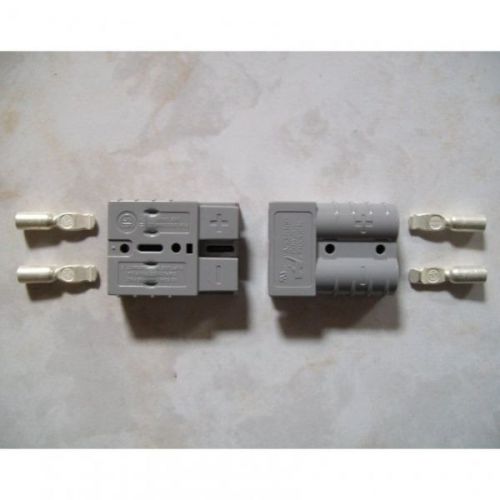 Pair of Anderson Style 50-Amp Powerpole Quick Connector SB50, 6-Gauge Contacts