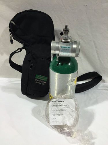 Oxygen conserving regulator device, small oxygen tank/cylinder &amp; shoulder bag for sale