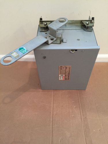 ITE UV461G, 30 amp, 600 volt 4 wire, 3 phase, bus plug, with ground, clean,