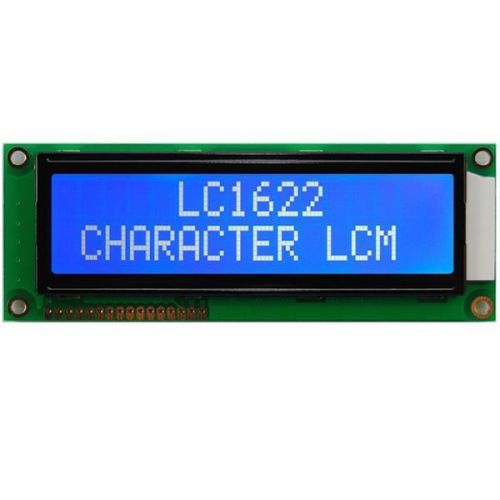 1602 16X2 16*02 Blue Character LCD Module Display LCM White Backlight