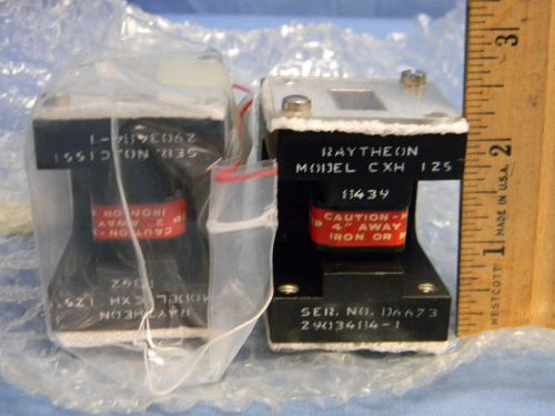 2 NEW WR90 X-Band Waveguide Circulator Raytheon CXH-125 CXH 125  8.2-12.4Ghz