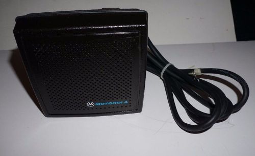 Motorola Mostar Speaker/Amplifier HSN1000A with Bracket, Cable and Manual
