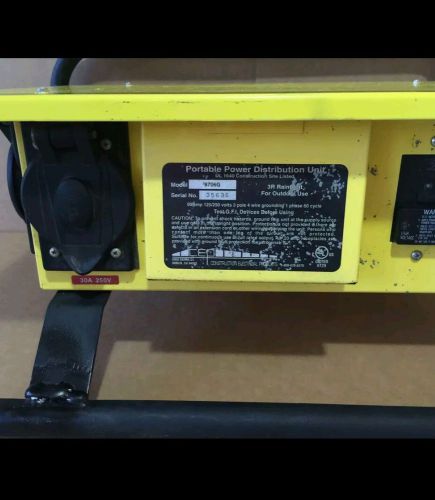 Cep  6506-g 50a 125/250v temporary power distribution spider box, used for sale