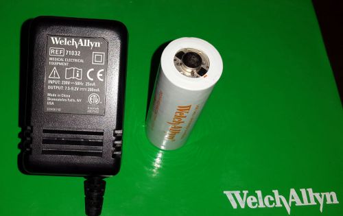 welchallyn 3.5v ni-cad battery &amp; charger