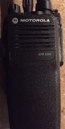 Motorola XPR6350 VHF Radio+ Motorola  Charger Mint Condition