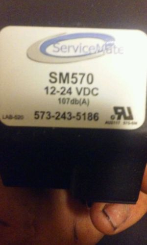 Service-Mate SM570 Back-Up Alarm 12/24VDC  New