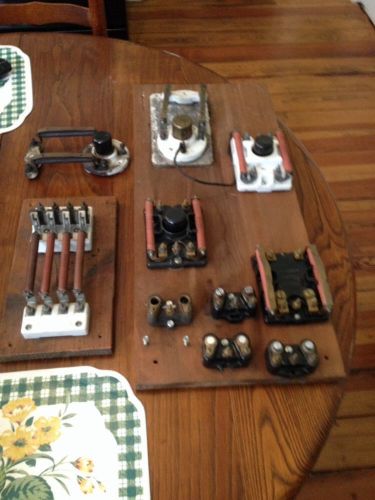 Western Electric Type 98A telephone Protector antique Steampunk Lot Of 10 Pcs.