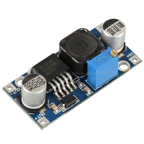 Dc-dc adjustable step-up boost power converter module xl6009 replace lm2577 ai2f for sale