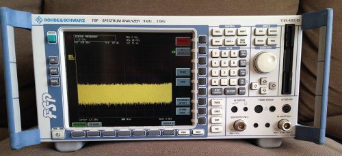 Rohde Schwarz FSP3 Spectrum Analyzer 9Khz-3Ghz with Tracking Generator