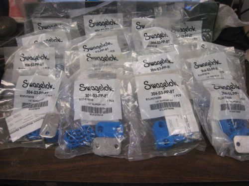 16X SWAGELOK 304-S3-PP-8T 1/2&#034; SUPPORT KIT NEW FREE SHIPPING
