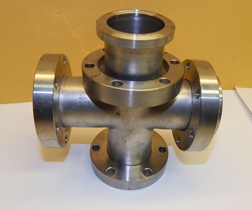 Mdc nor-cal conflat vacuum flange 2.75&#034; cross (2) rotatable ss for sale