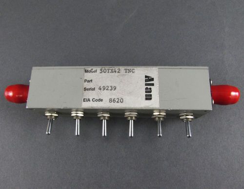 Alan 50TX42 TNC Toggle Switch Attenuator