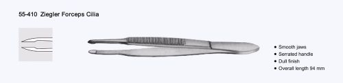 O3338 ziegler forceps cilia ophthalmic instrument for sale
