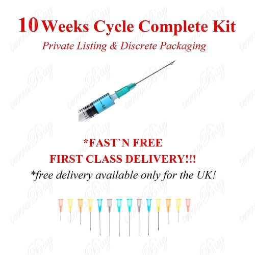 Needles + Syringes Terumo Complete 10 Weeks Cycle Pack Injection Kit 10W5M2223T