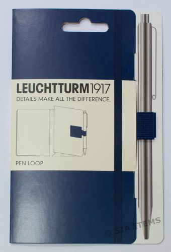 Leuchtturm 1917 Pen Loop Navy self-adhesive