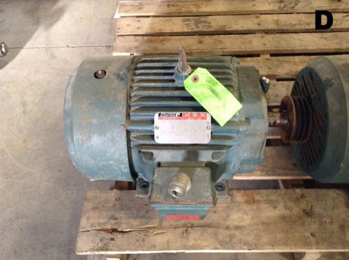 Reliance Electric P21G0417K 10HP XEX Motor 1755RPM 230/460V 3PH Frame 215T 60Hz