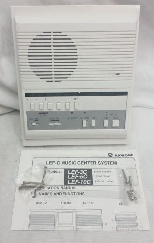 Aiphone lef-5c 5-call semi-flush mount master station new in box for sale