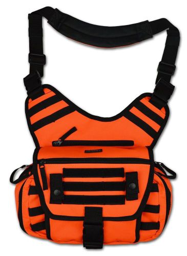 Orange lightning x medsling tactical messenger-style shoulder sling pack bag for sale