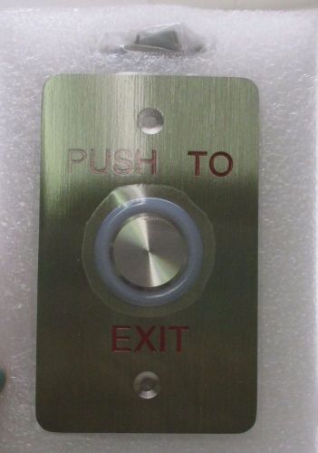 Rosslare EX-06 Push to Exit Door Illuminated Piezo REX Button