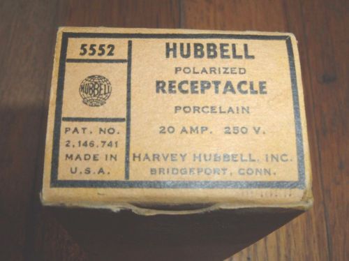 HUBBELL HBL5552 20 A 250 V RECEPTACLE