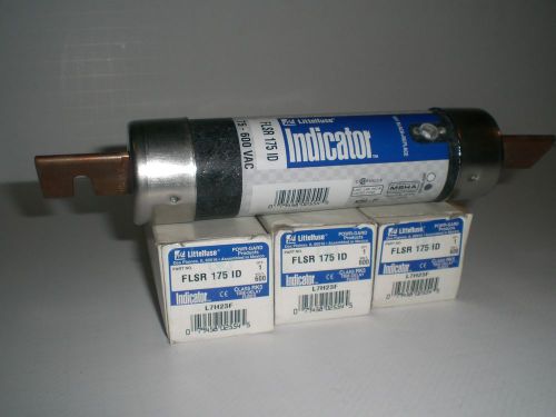 LITTLEFUSE INDICATOR FLSR 175 ID FUSE LOT OF 3