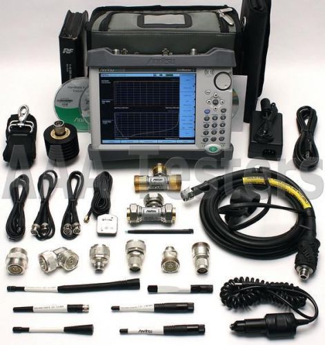 Anritsu site master s332e cable / antenna &amp; spectrum analyzer w/ opt 31 gps s332 for sale