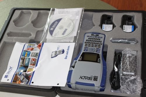 BRADY BMP41 Label Printer, BMP41, With Accessories