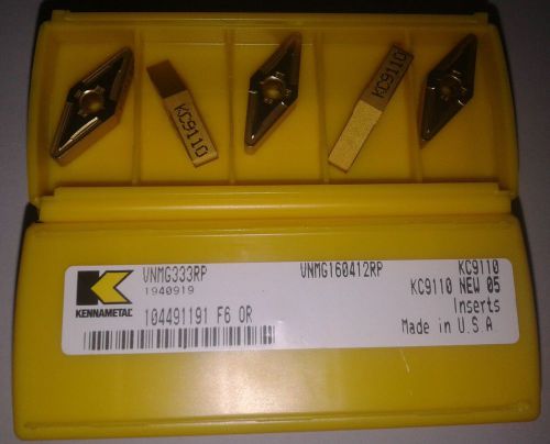50 pcs kennametal vnmg 333 rp kc9110 insert vnmg 160412 rp vnmg333 vnmg 16 04 12 for sale