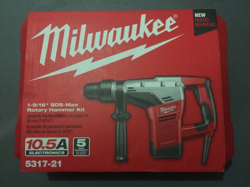 Milwaukee 5317-21 1-9/16” SDS Max Rotary Hammer
