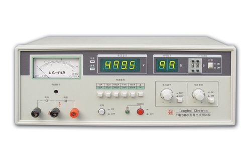TH2686C Electrolytic Capacitor Leakage Current Meter Voltage 0-200V,0-500V