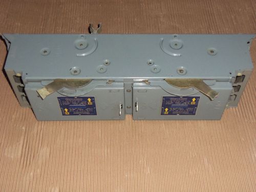 SQUARE D QMB QMB362T1 30 AMP 600V FUSIBLE PANELBOARD SWITCH SER D2 BOTH HANDLE