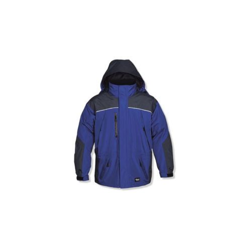 Viking tempest ii stroller jacket for men, blue/charcoal, xl for sale