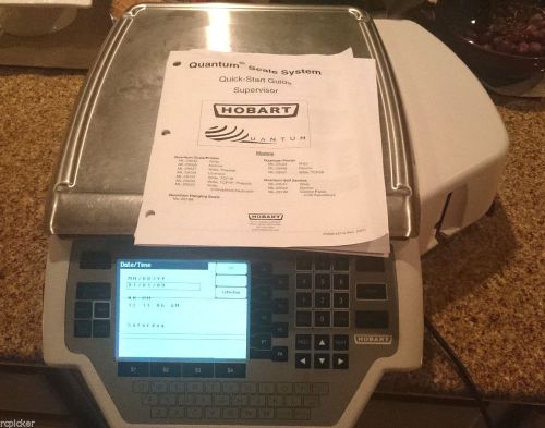 Hobart Quantum Digital MAX Deli Printer &amp; Scale ML 29032-BJ