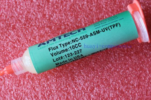 1pcs 10cc Amtech NC-559-ASM-UV Flux Lead Free Soldering Material NEW