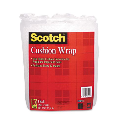 Scotch Scotch Recyclable Cushion Wrap, 12  x 50ft., 6/Pack, RL - MMM7954