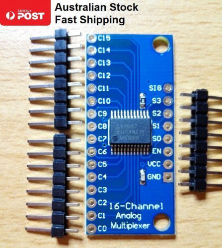 CD74HC4067 16 Channel Analog &amp; Digital MUX Breakout Board Multiplexer - Arduino