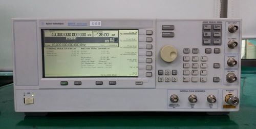 Agilent / e8257d / psg analog signal generator, 250khz to 40ghz, w/opt for sale