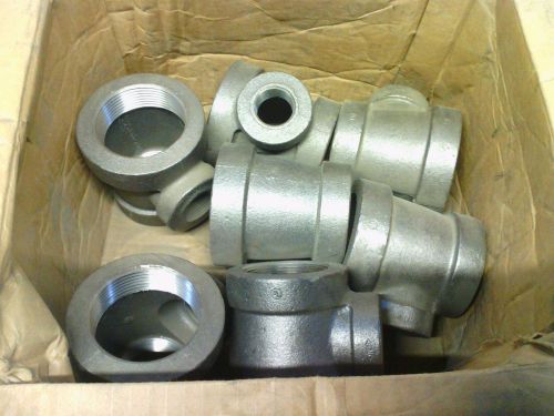 Ward 2-1/2&#034; x 2 x 1 Reducer Pipe Tee, Lot of 7