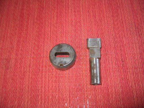 Turret Punch Press Tooling Oblong Punch and Die Set .312 x .875 Wiedeman