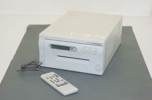 Mitsubishi CP750U CP 750 U Dye Sublimation Color Printer w/ remote