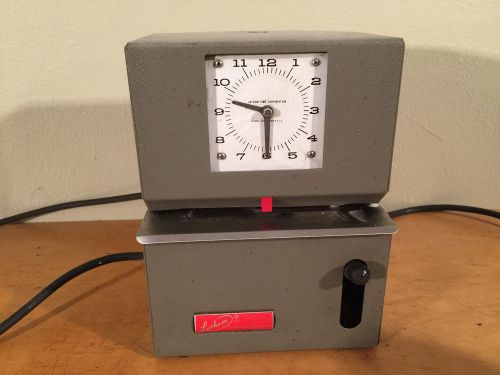 Vintage Lathem Time Clock - Untested