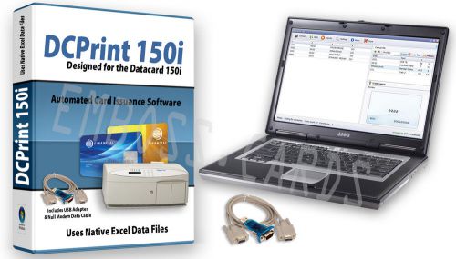 NOTEBOOK BUNDLE - DCPrint 150i Card Issuance Software for DATACARD 150i EMBOSSER