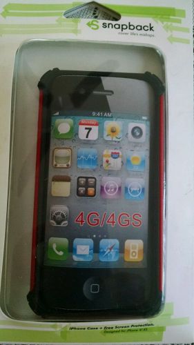 Snap back monster mile NASCAR iPhone 4/4S new red black