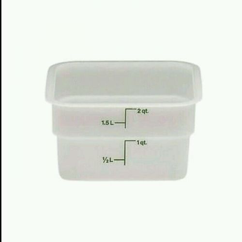 New Cambro 2SFSP148 Camsquare Food Container - lot/6