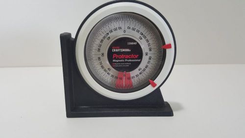 Sears Craftsman Universal Protractor w/ Angle Repeater &amp; Magnetic Base FREE SHIP