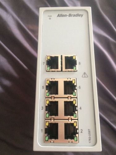 Used Allen-Bradley Stratix 2000 8-port Ethernet Switch 1783-US8T
