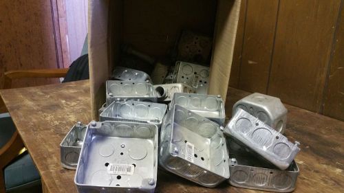 Metal electrical boxes