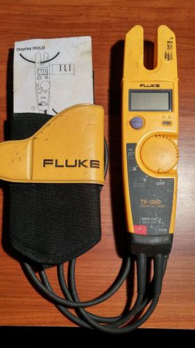 FLUKE T5-1000 Voltage Continuity Current Clamp Meter with Labloot  Holster