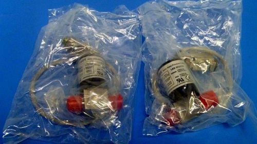 Lot of 2 Staset (Precision Sensors) EA100A-18 Solid State Pressure Switches