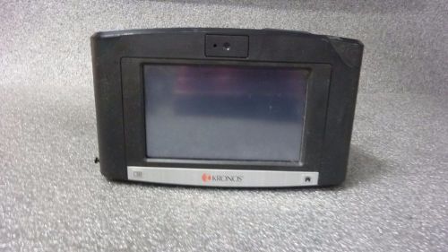 *as-is* kronos intouch 9000 8609000-015 touch screen timeclock biometric reader for sale
